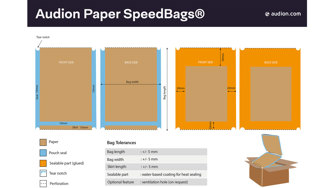 Paper Speedbags Drawing Large