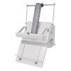 Filling chutes for Pandyno - The Pandyno works with a filling chute covered with tube film. Chutes are available in different sizes depending on the size of the product that needs to be packed, and the width of the tubular film.