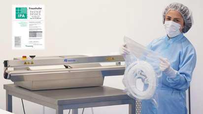 Cleanroom Powersealer Plus Met Certificaat