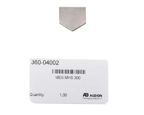 Knife for 300 MHS - Timely replacement of the knife on your Audion 300 Medical Heat Sealer (MHS) ensures optimal packaging results. 