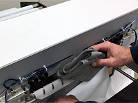 Große Beutel von der Rolle