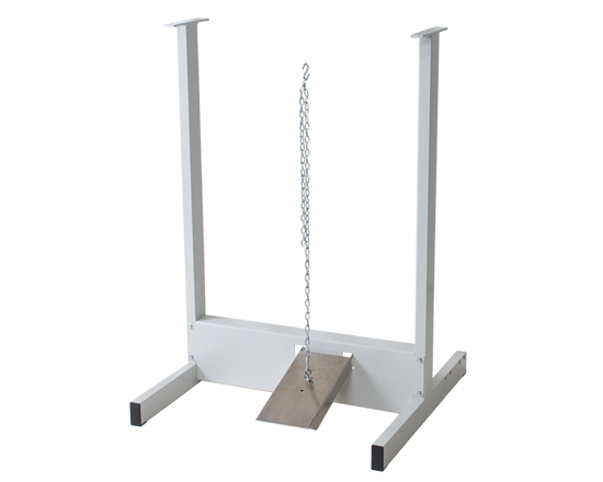 Support stand for Magneta (foot pedal included) - Support stand including foot pedal to provide the best fit packaging solution with your Audion Magneta sealer. Ideal when more flexibility is required to pack heavier or larger products or in the absence of tabletop space.

The support stand enables you to adjust the working height to a comfortable position for the operator. 
