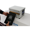 Lamino - Compact semi automatic table-top heat sealer ideal for sealing laminated film types. Seal time and seal temperature can easily be adjusted on the digital control panel. A consistent strong crimped 13 mm profile seal effectively prevents delamination of the film and ensures the quality conservation, protection and preservation of your products. Not suitable for films made of 100% polyethylene (PE) or laminated films with PE on the outer side, as this may melt on the sealing bars.