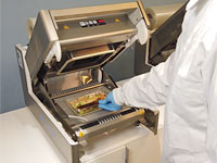 Tray Schalen Verpackung mit Schutz Begasung