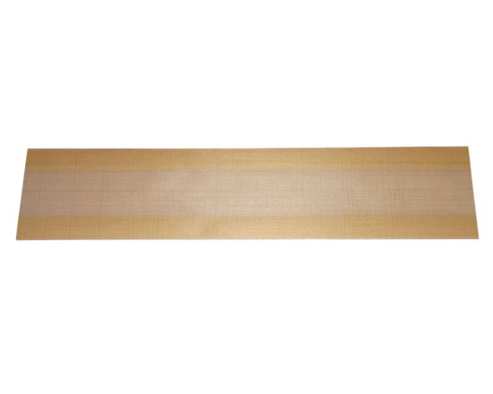 PTFE strips for General Purpose Sealer - PTFE strip for a quick and timely replacement. Keeping this PTFE strip in stock contributes to high seal quality and continuity of your packaging process. 

Adhesive strips are required to securely attach these PTFE strips.