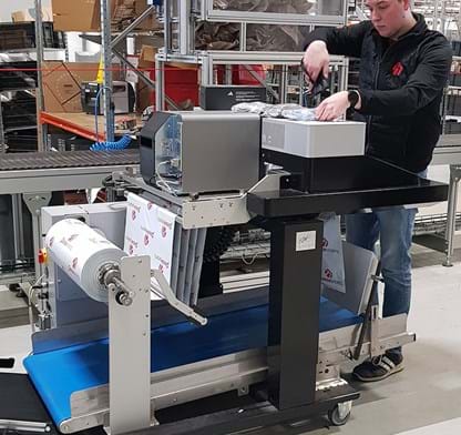 Since installing three Speedpack units, the transformation has been remarkable at PassaSports packaging line.
