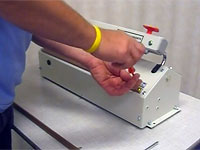 Magneta Schweißschiene wechseln