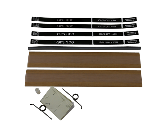 Spare parts set GPS - Convenient set for timely replacement of your critical wearing parts. Keeping this set in stock contributes to a high seal quality and continuity of your packaging process. 