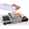 ASW 450 - The Audion Stretch Wrapper is a compact and easy-to-use wrapper for packaging food products with an attractive and presentable end result.  This wrapper distinguishes itself on the market for its solid and high quality. The adjustable temperature, heated cutiing wire and film roll brake ensure an effortless wrapping process with high quality end results. Ideal for use in fresh food stores, supermarkets, butcher and deli shops, enabling you to easily produce up to 4 packages per minute. 
