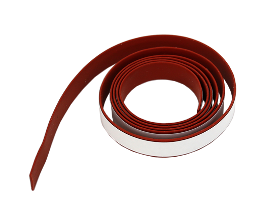 Silicone rubber for Industrial Sealmaster (ISM) - Timely replacement of silicone rubber on your Audion Industrial Sealmaster (ISM) ensures optimal sealing results. The red silicone rubber guarantees a well-distributed sealing pressure and optimal seal quality over the entire length. 