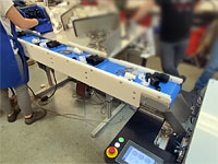 Speedpack mit manuellem Zuführband