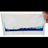 Seal Check Ink - Dye penetration test to check integrity of the seal. A blue liquid to investigate any channel or open seal. The liquid is equally spread inside the bag along the entire length of the seal.