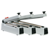 Eco sealer - A basic impulse sealer generating a 2 mm seal on PE/PP bags or tubular polyethylene film. The optional knife allows you to make your own customized bags at any length. Designed for low-volume sealing (not suitable for industrial production or repetitive use). Maximum available seal length 400 mm. 