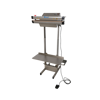 Support for ISM - Convenient and solid support stand for mounting the Industrial Sealmaster (ISM). 

Enables to adjust the seal angle of the seal bars to seal voluminous bags in a more vertical position. Ideal for products where more flexibility is required such as packing larger items or in the absence of suitable tabletop space. Operating the ISM from a support stand means optimizing packaging performance and more ergonomics for the operator. Note: the Bag support table and Film roll holder need to be ordered separately.