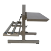 Support for ISM - Convenient and solid support stand for mounting the Industrial Sealmaster (ISM). 

Enables to adjust the seal angle of the seal bars to seal voluminous bags in a more vertical position. Ideal for products where more flexibility is required such as packing larger items or in the absence of suitable tabletop space. Operating the ISM from a support stand means optimizing packaging performance and more ergonomics for the operator. Note: the Bag support table and Film roll holder need to be ordered separately.