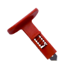 Porte-couteau complet ISM - Ce porte-couteau à ressort comprenant un couteau est équipé sur les soudeuses Audion Sealmaster (ISM(S)K). Nous conseillons de garder cette pièce de rechange en stock pour garantir la continuité de votre processus de production.