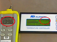 ATM mit Temperaturmessung